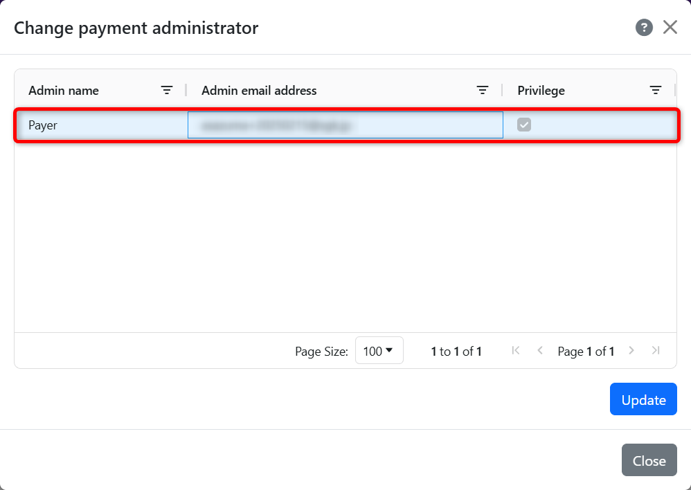 Select Administrator