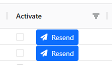 Resend button