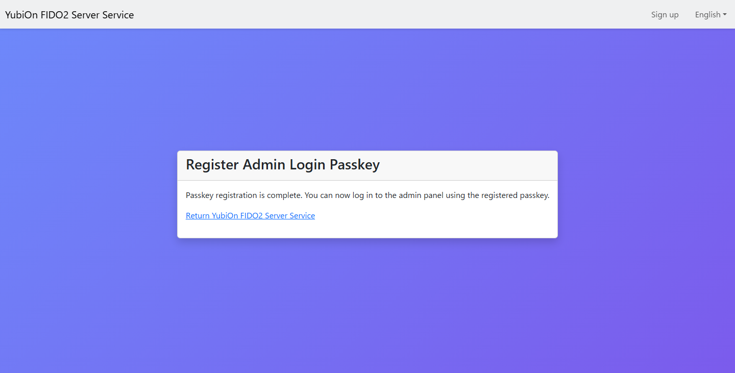 register success