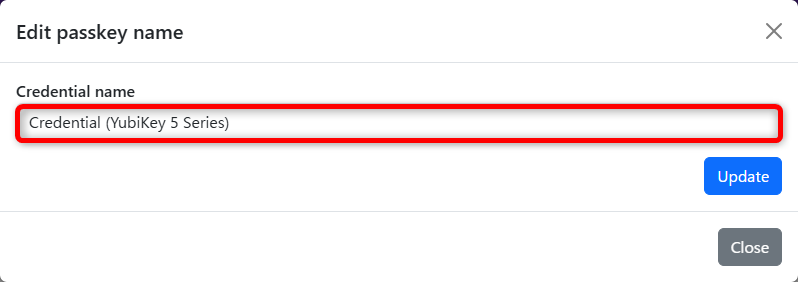 passkey register modal