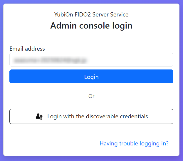 login