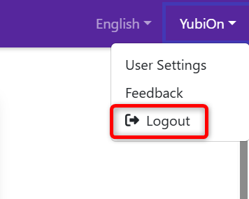 logout